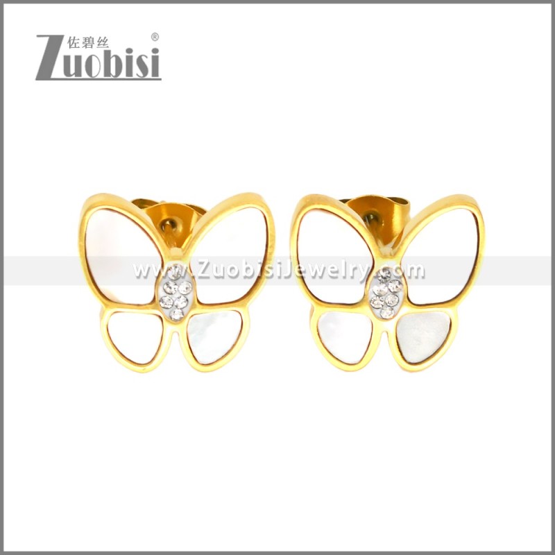 Stainless Steel Earrings e002444G