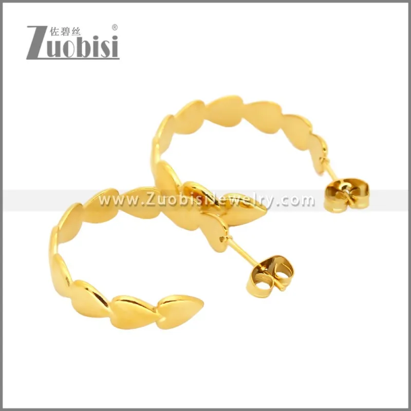 Stainless Steel Earrings e002454G