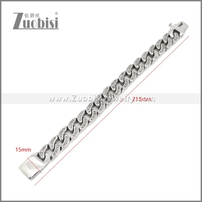 Stainless Steel Bracelets b010597