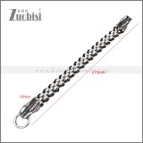 Stainless Steel Bracelets b010578S4