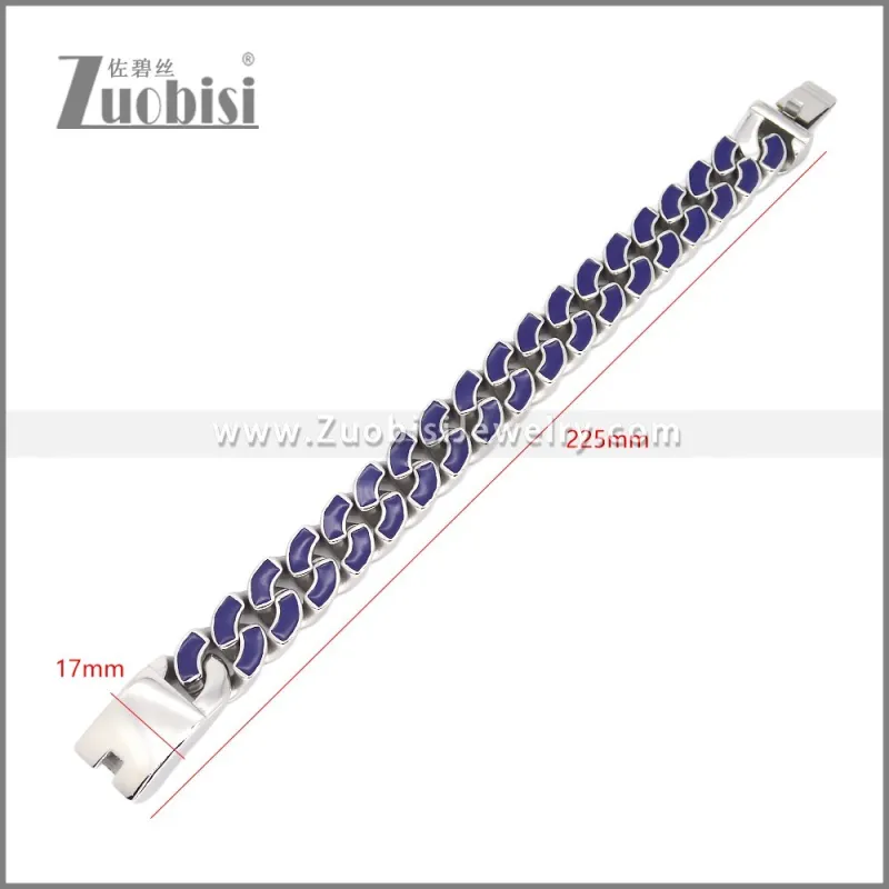 Stainless Steel Bracelets b010589B