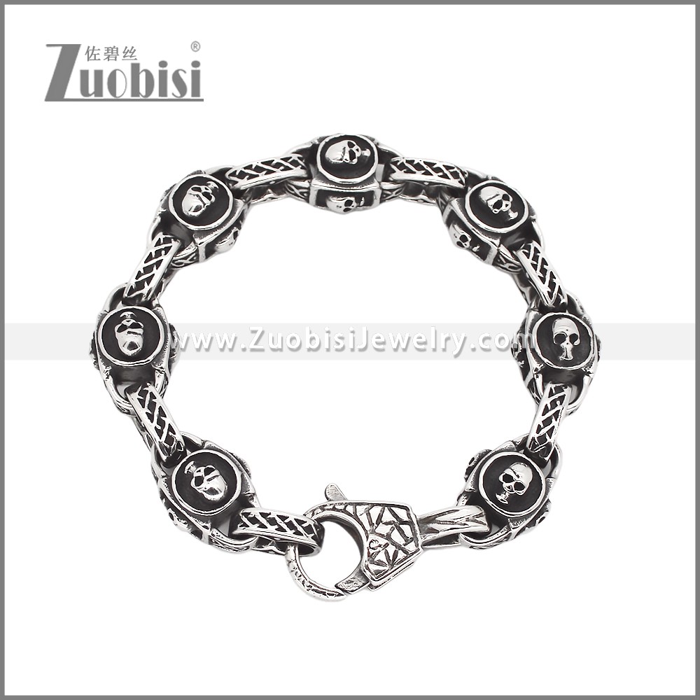 Stainless Steel Bracelets b010581 Zuobisi Jewelry