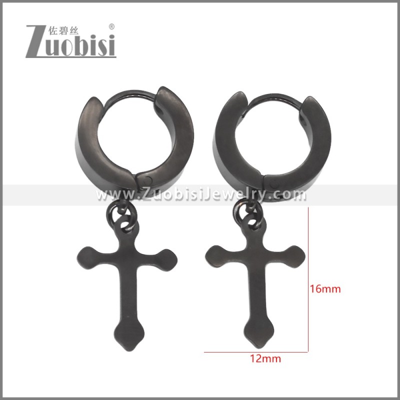 Stainless Steel Earrings e002480H