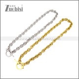 Stainless Steel Necklaces n003454G