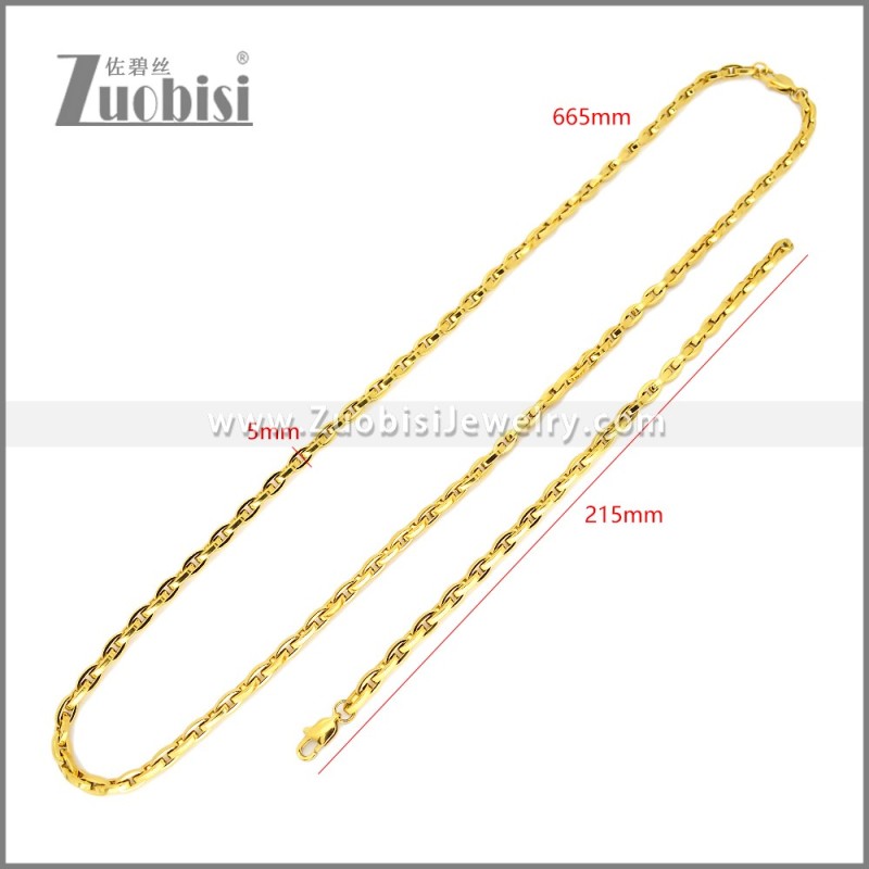 Stainless Steel Jewelry Sets s003024G