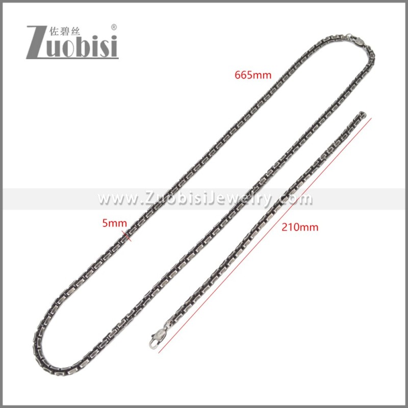 Stainless Steel Jewelry Sets s003025A