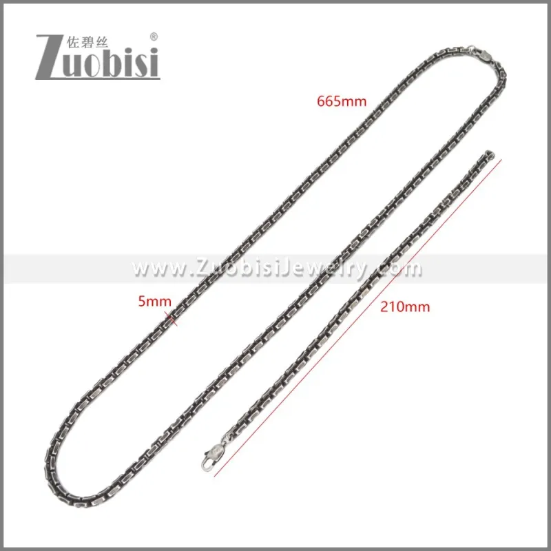 Stainless Steel Jewelry Sets s003025A