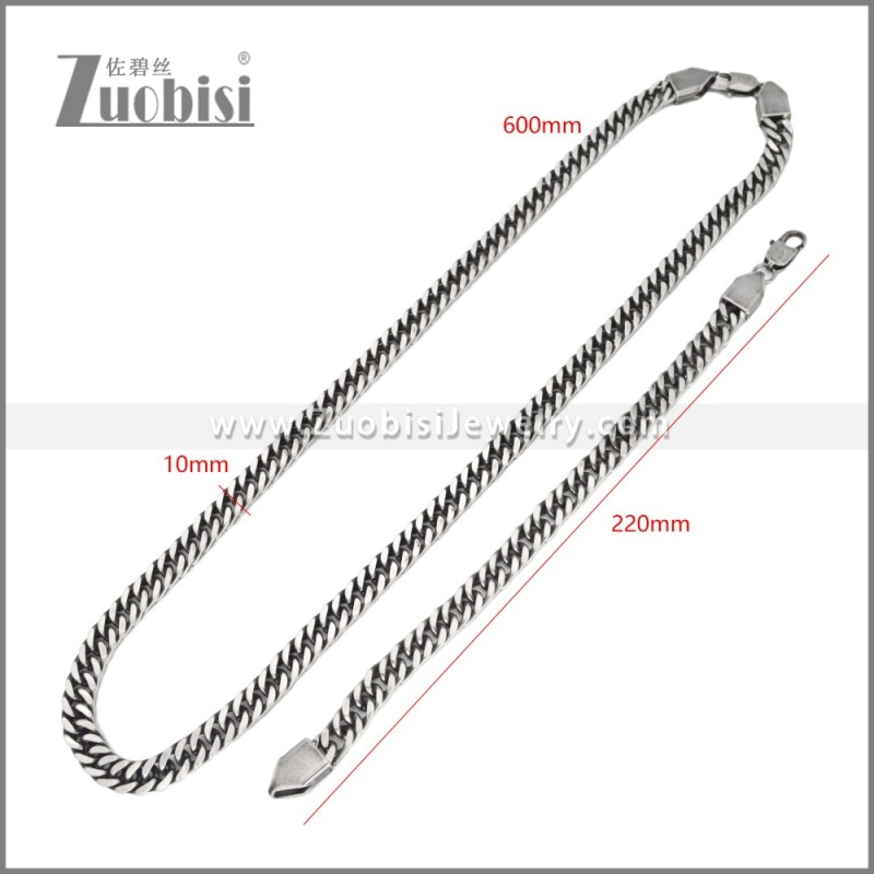 Stainless Steel Jewelry Sets s003023S
