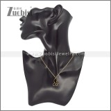 Stainless Steel Necklaces n003461GH