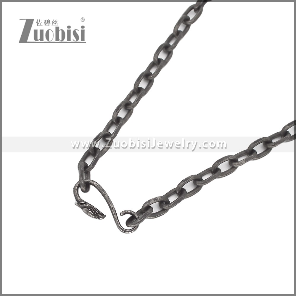 Stainless Steel Necklaces n003462 Zuobisi Jewelry