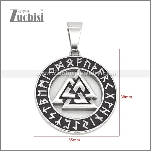Stainless Steel Pendants p012002