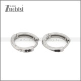 Stainless Steel Huggie Earrings e002506