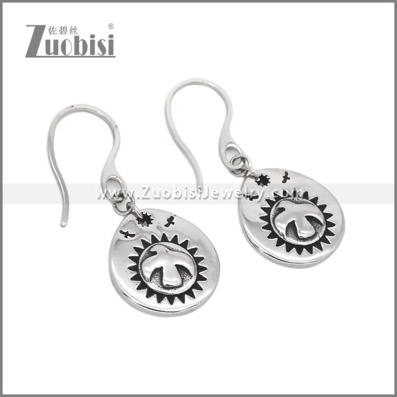 Stainless Steel Drop Earrings e002510