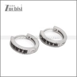 Stainless Steel Huggie Earrings e002500S1