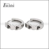 Stainless Steel Huggie Earrings e002492S2