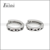 Stainless Steel Huggie Earrings e002498S1