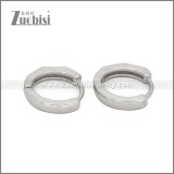 Stainless Steel Huggie Earrings e002498S2
