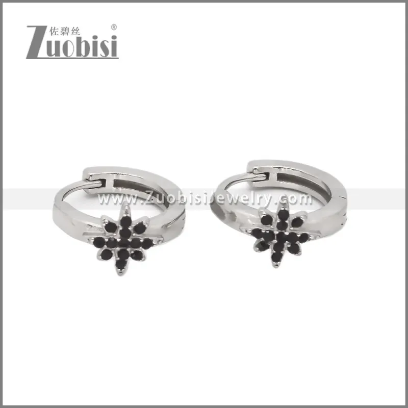 Stainless Steel Huggie Earrings e002504