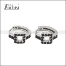 Stainless Steel Huggie Earrings e002497S1