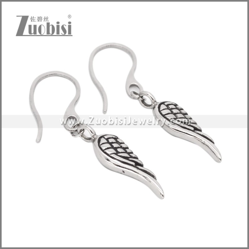 Stainless Steel Drop Earrings e002511