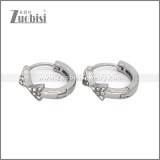 Stainless Steel Huggie Earrings e002494S2