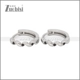 Stainless Steel Huggie Earrings e002493S1