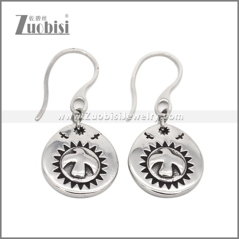 Stainless Steel Drop Earrings e002510