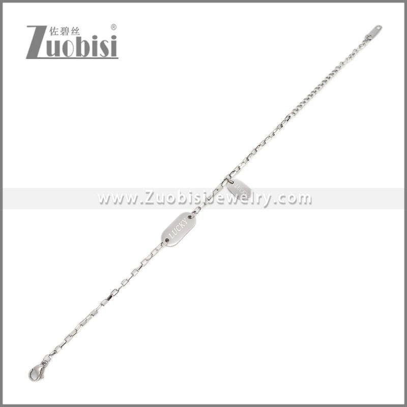 Stainless Steel Bracelets b010615S
