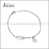 Stainless Steel Bracelets b010615S