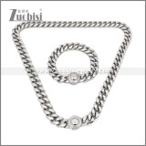 Necklace and Bracelet Set s003035S
