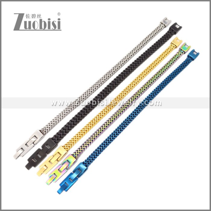 Stainless Steel Bracelets b010621G