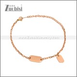Stainless Steel Bracelets b010615R