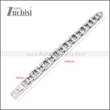 Stainless Steel Bracelets b010630S
