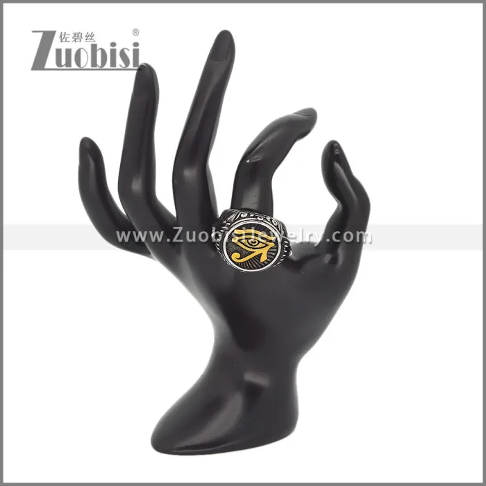 Stainless Steel Ancient Egypt Ring r010053
