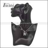 Stainless Steel Rib Cage Pendant p012003