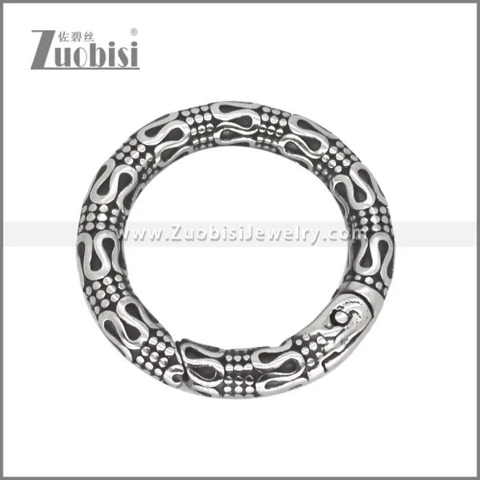 Stainless Steel Donut Clasp a001043