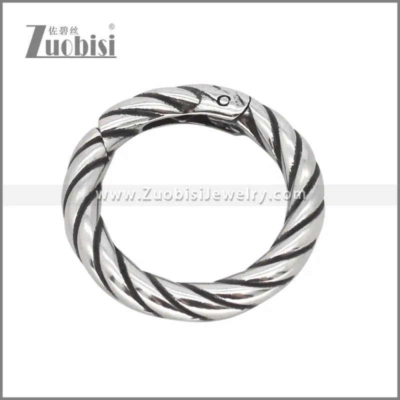 Stainless Steel Donut Clasp a001042