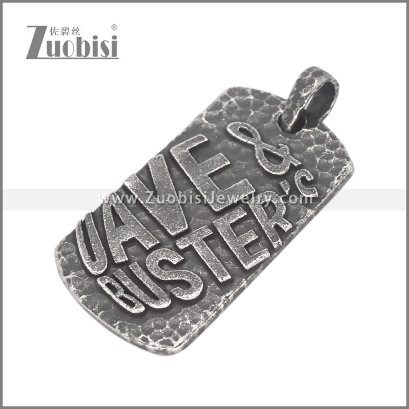 Stainless Steel Pendant p012035