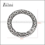 Stainless Steel Donut Clasp a001043