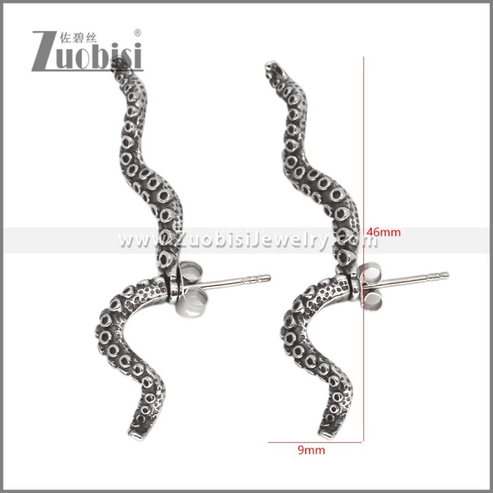 Stainless Steel Earrings e002629