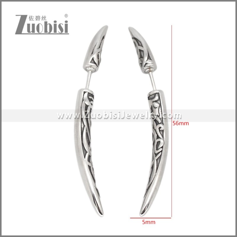 Stainless Steel Earrings e002624