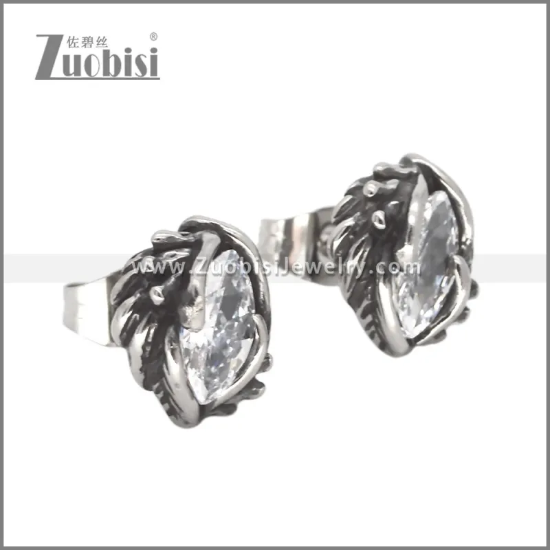 Stainless Steel Earrings e002640S