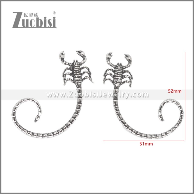 Stainless Steel Earrings e002612