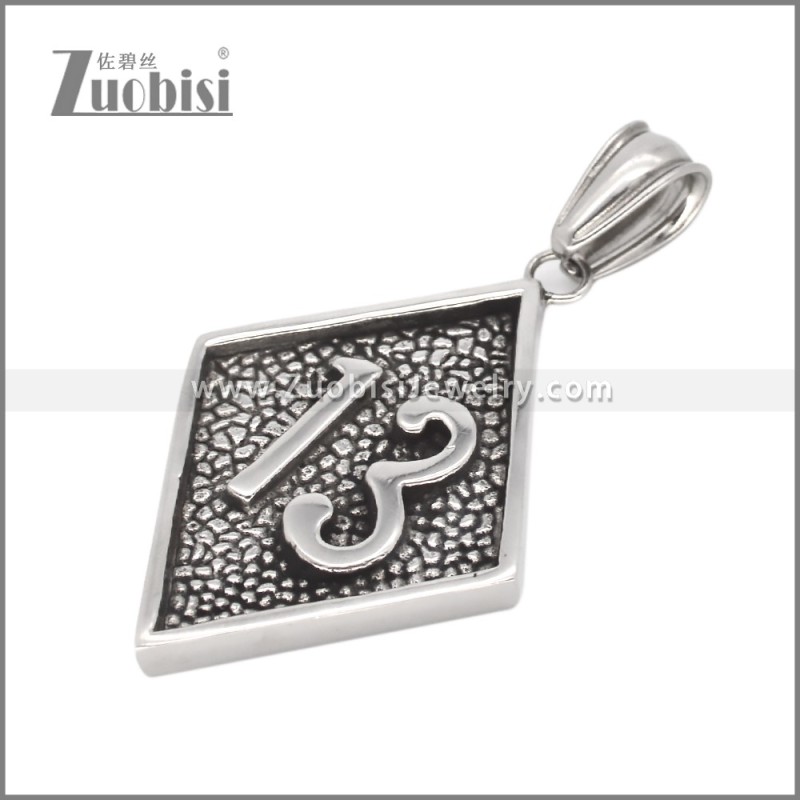 Stainless Steel Pendant p012075