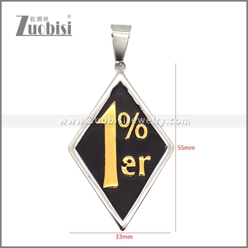 Stainless Steel Pendant p012072SG