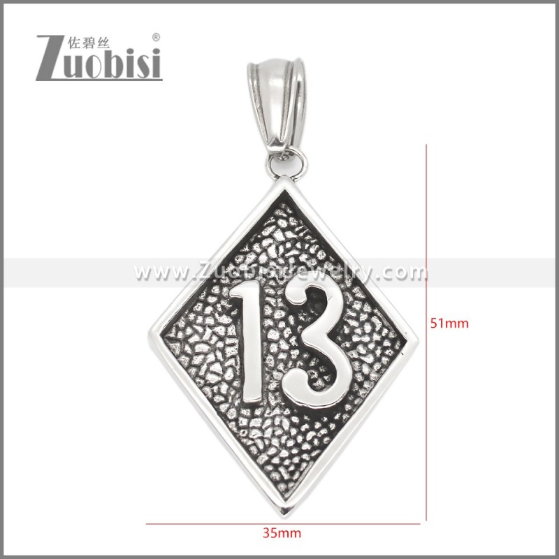 Stainless Steel Pendant p012075