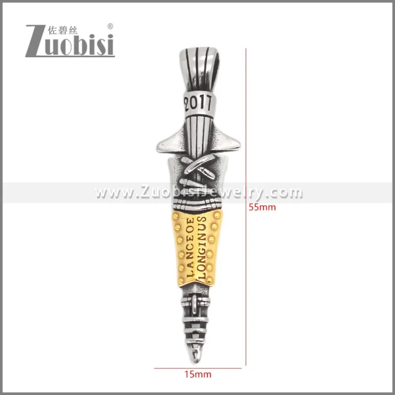 Stainless Steel Pendant p012074SG