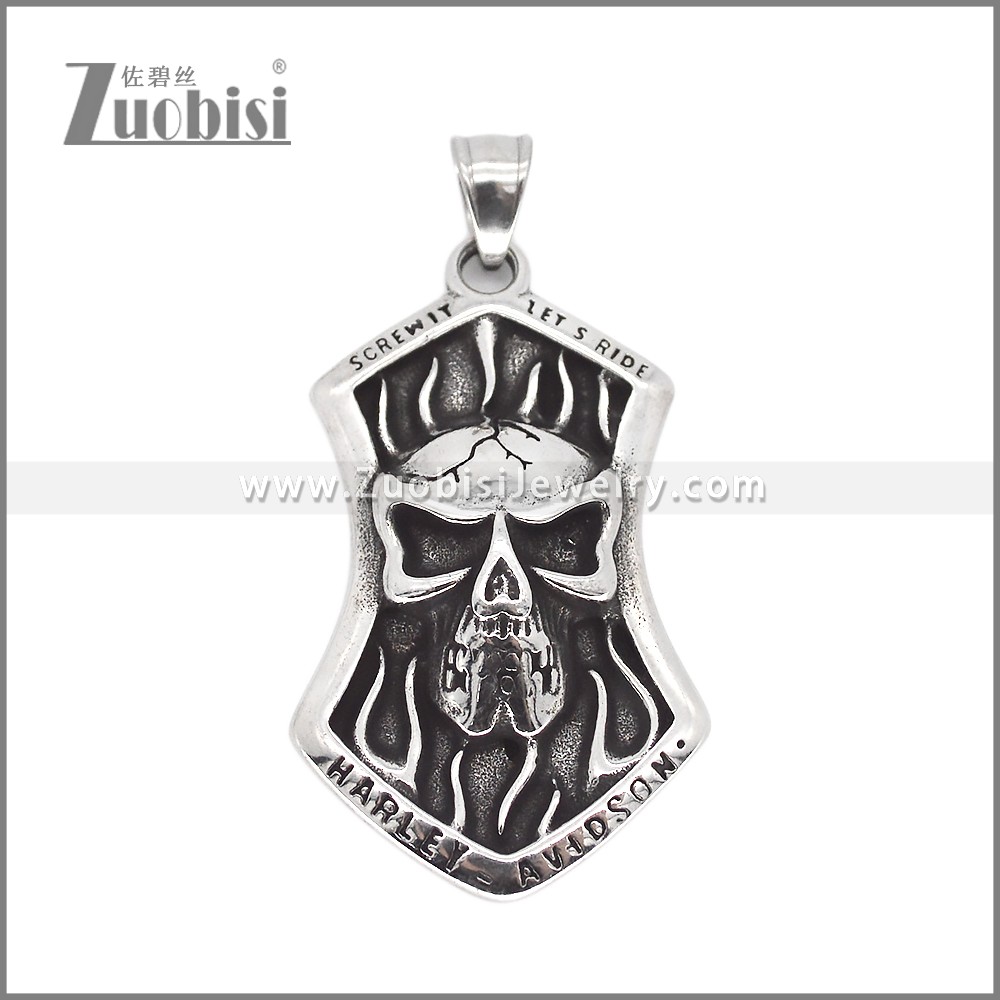 Stainless Steel Pendant p012113 Zuobisi Jewelry