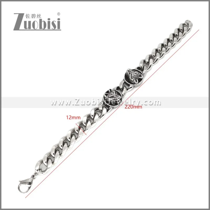 Stainless Steel Casting Bracelet b010642