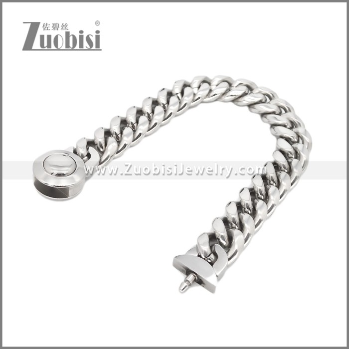 Stainless Steel Bracelet b010639S1